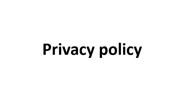 Privacy policy